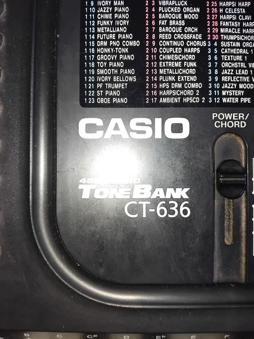 Teclado CASIO CT-636