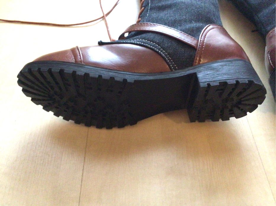 Buty  - Jeans -  Sztyblety, buty wysokie - NOWE rewelacyjne