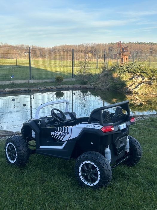 Ogromny Buggy Auto na akumulator dla 2 dzieci 4X200W 24V 14Ah 4X4 LED