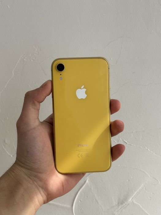 iPhone XR 64GB Yellow | АКБ 79% Оригінал | Все працює айфон хр жовтий