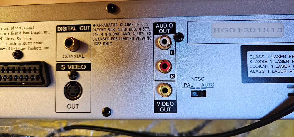 Leitor de DVD AIWA XD-DV370