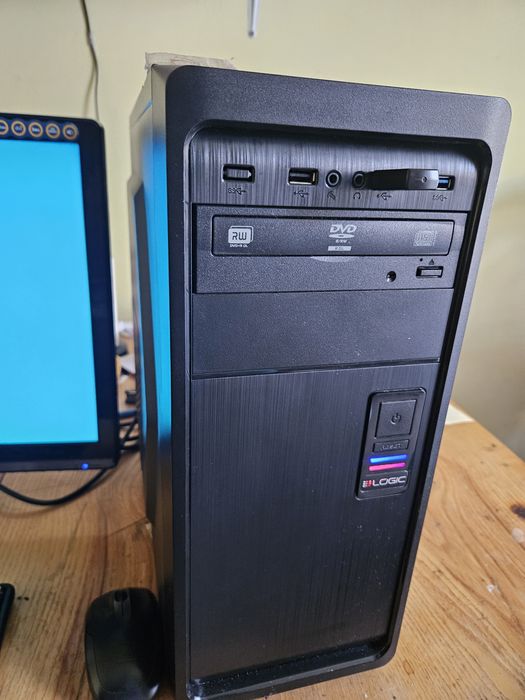 Komputer Pentium g4560, 4gb RAM, 128gb ssd, win10 + monitor 22  cale