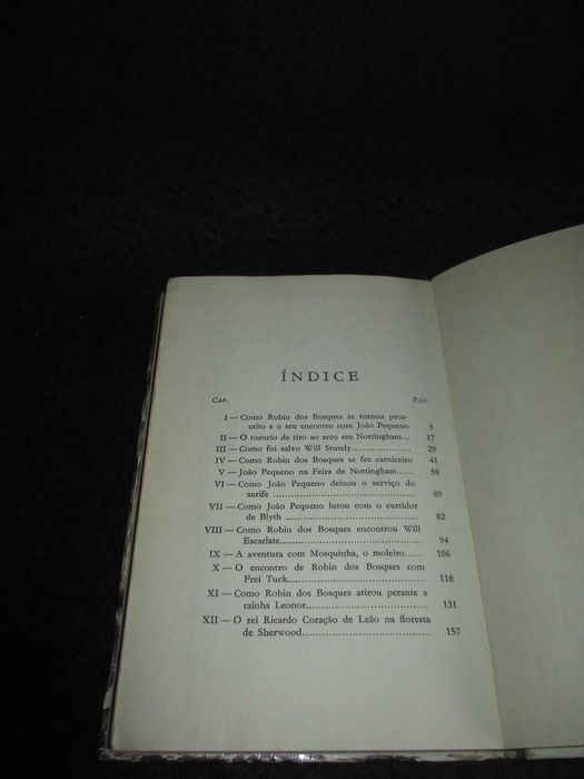 Livro Robin dos Bosques Howard Pyle