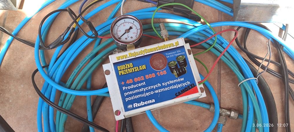 Zawieszenie pneumatyczne Rubena Iveco bliźniak