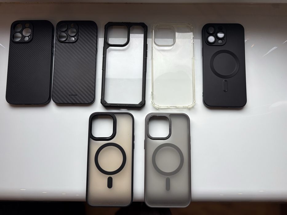 Чохли на iphone 14 pro max 7 шт