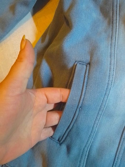 Katana kurtka jeansowa z futerkiem