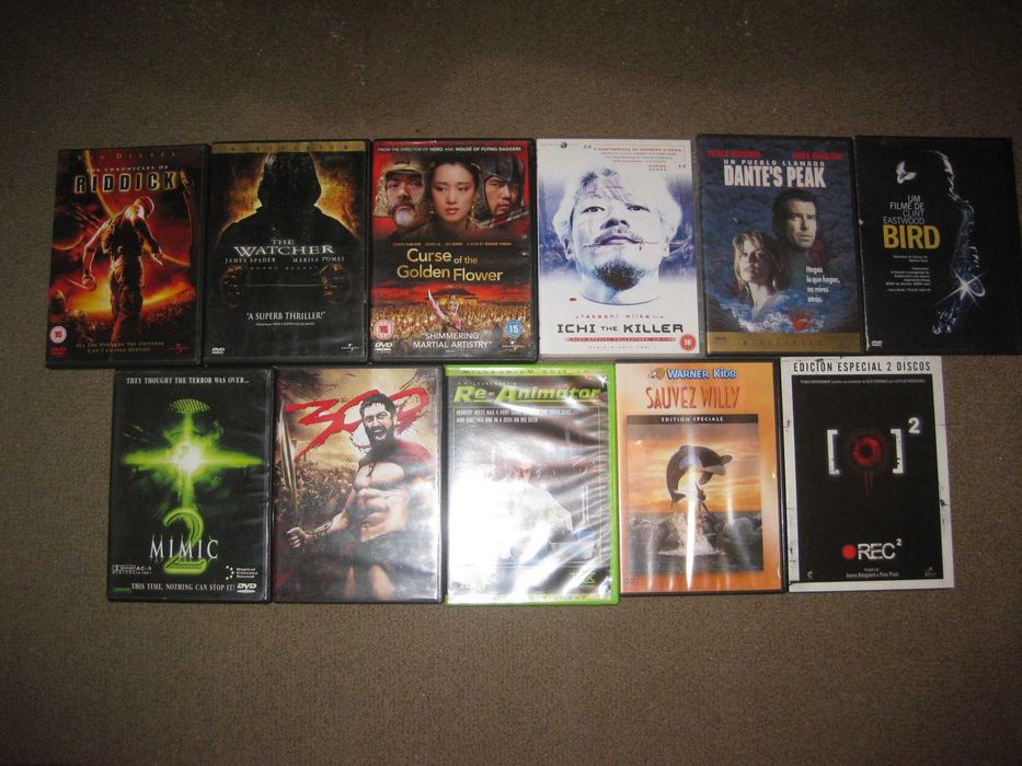 Lote de 11 Filmes em DVD