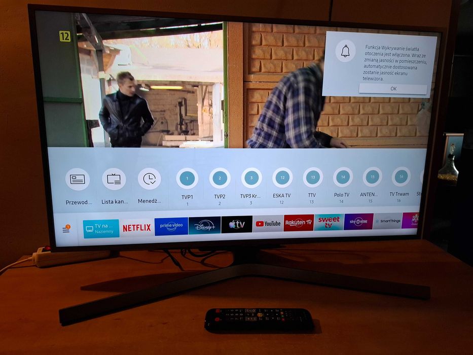 Telewizor LED 43 cale Samsung smart tv 4K