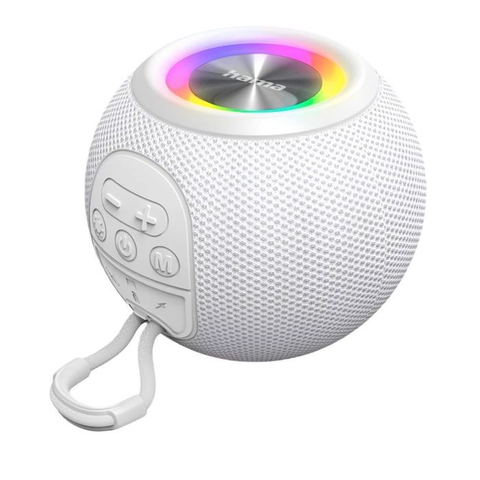 Głośnik Bluetooth mobilny HAMA Ballshape 3.0 Biały