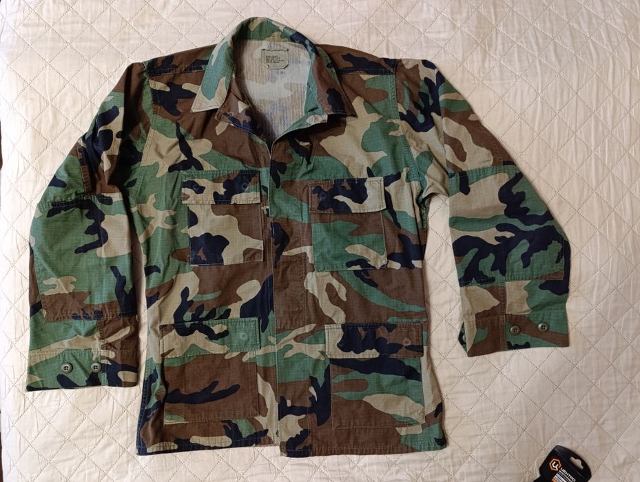 Оригинальная  камуфляжная ккуртка  армии США woodland 50-52 r16 17 18