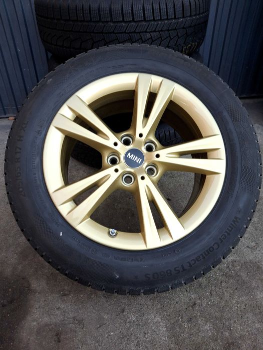 koła zimowe 17 Mini Countrman U25 X1 u11 x2 u10  złote 205/65r17
