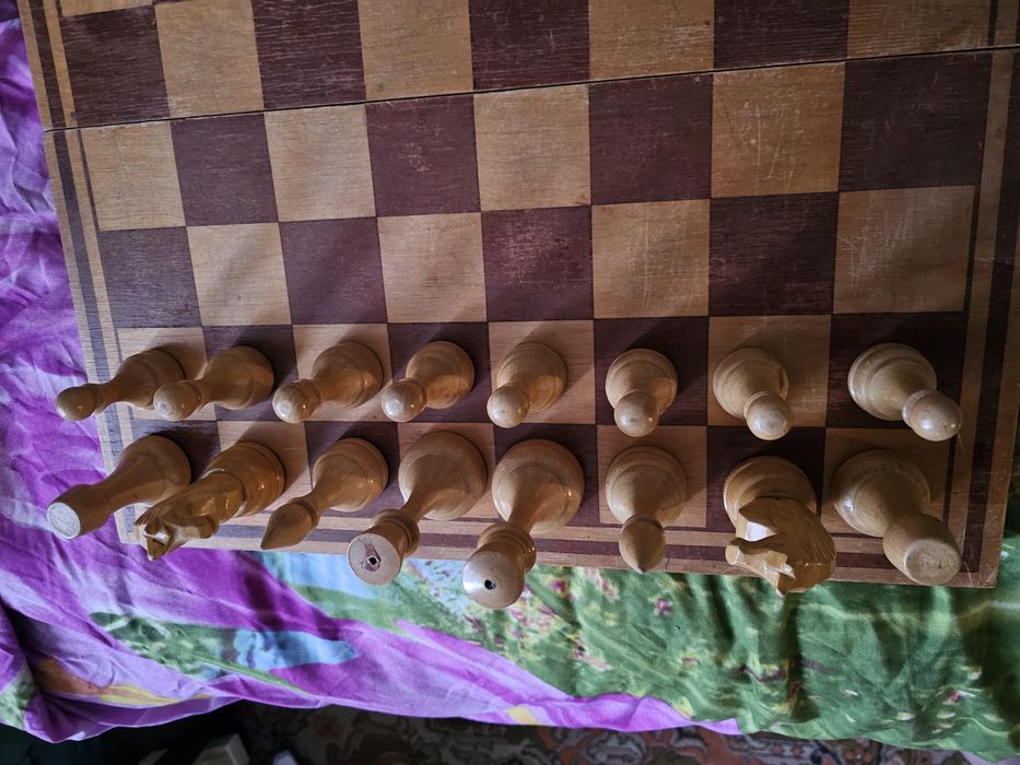 Шахматы деревянные 45х45