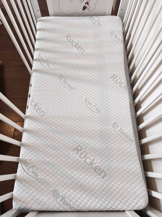 Materac dziecięcy rücken  tencel silver 120x60