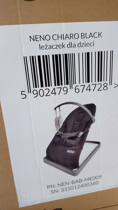 Leżaczek Bujaczek Nena chiaro Jak nowy