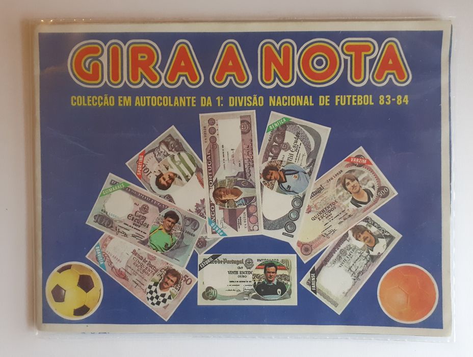 Caderneta Completa Gira A Nota - MABILgráfica.

Bom Estado.