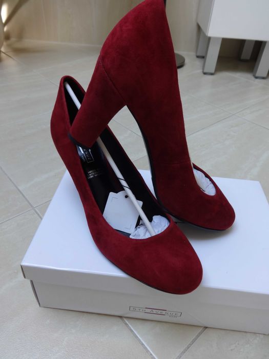 Czółenka 5th Avenue z naturalnej skóry model soft.