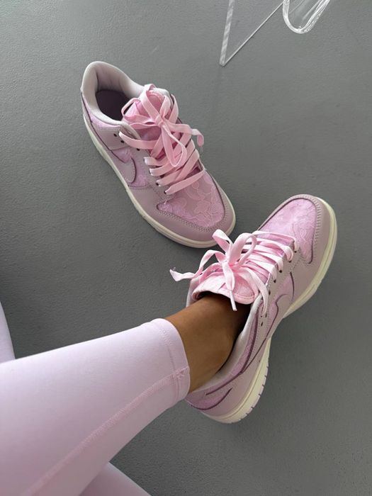 Nike SB Dunk Low WMNS Lace Pack Regal Pink 36-41р найк