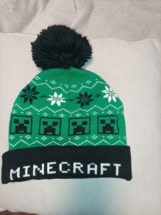 Детская шапка Minecraft Creeper Майнкрафт