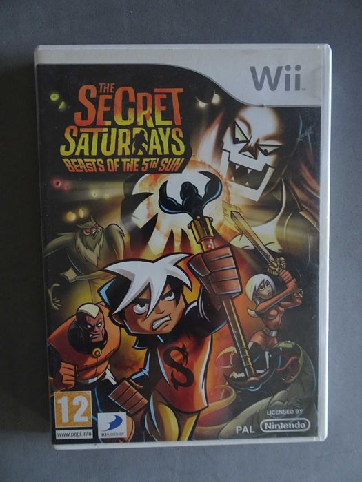 Jogo WII - The Secret Saturdays - Beasts of The 5th Sun