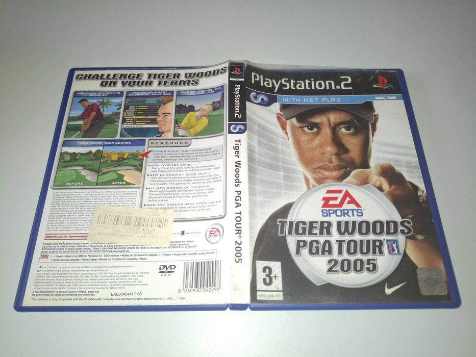 Tiger Woods PGA Tour 2005 - Sony PS2