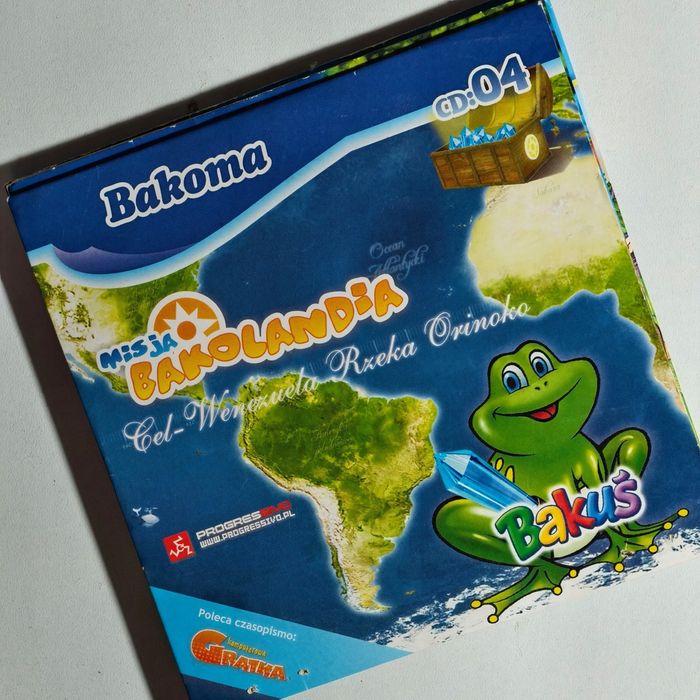 Gra Pc- Misja Bakolandia Bakuś Cel Wenezuela Rzeka Orinoko