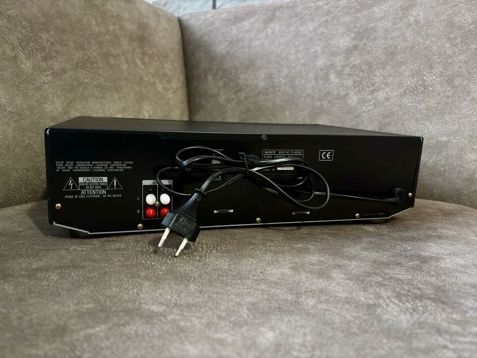 Kultowy SONY TC‑KE200 magnetofon deck | Po serwisie |  Nowe paski