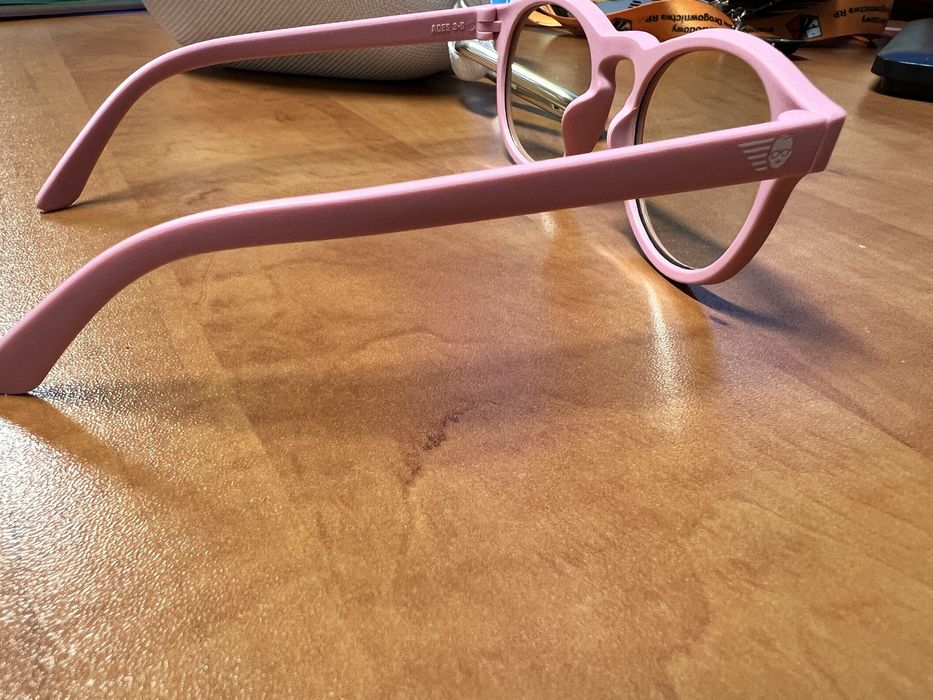 Babiators okulary do komputera dla dziecka 3-5 różowe