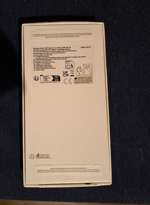 Samsung Galaxy A55 5G 128GB - Novo, Caixa Aberta apenas p/ verificação