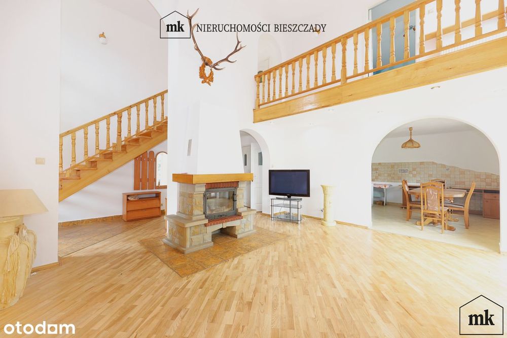 Przestronny dom w Baligrodzie