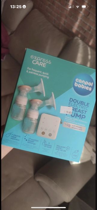 Bomba dupla extratora de leite Canpol babies