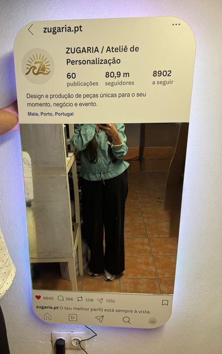 Espelho Viral  Instagram.