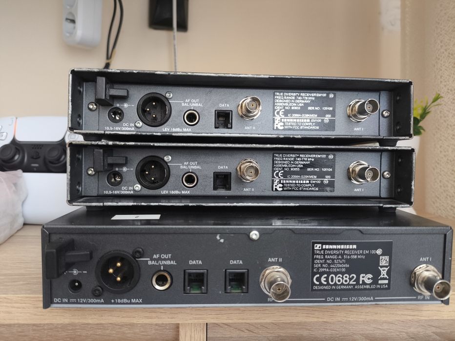 Ресівер Sennheiser G2 EM 100 та G3 EM 100