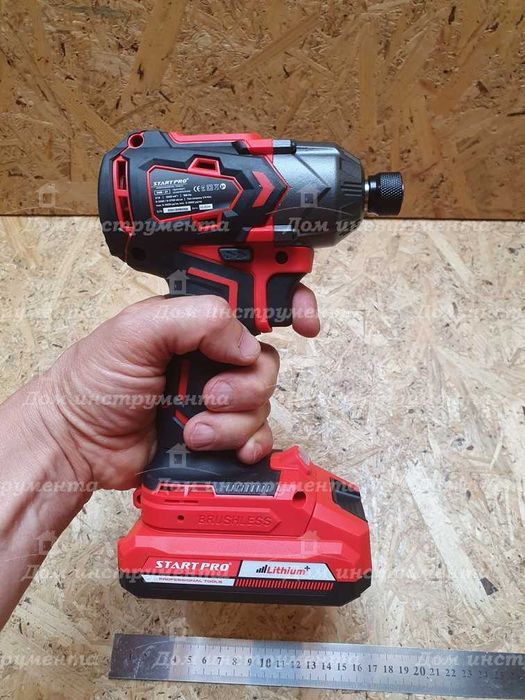 Гвинтоверт акумуляторний ударний START PRO SWB-21 патрон Hex 1/4