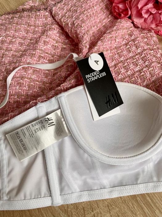 Комплект для ранку нареченої XS топ бюст корсет + трусики