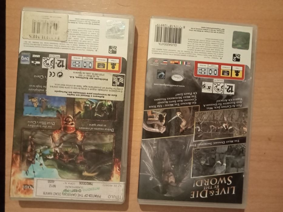 Jogos Piratas das Caraíbas PSP