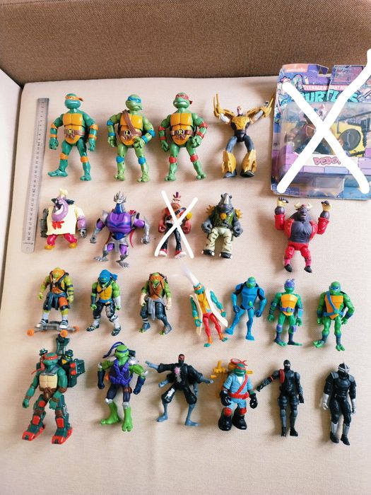 Фігурки Черепашки ніндзя з 90х -2000х
