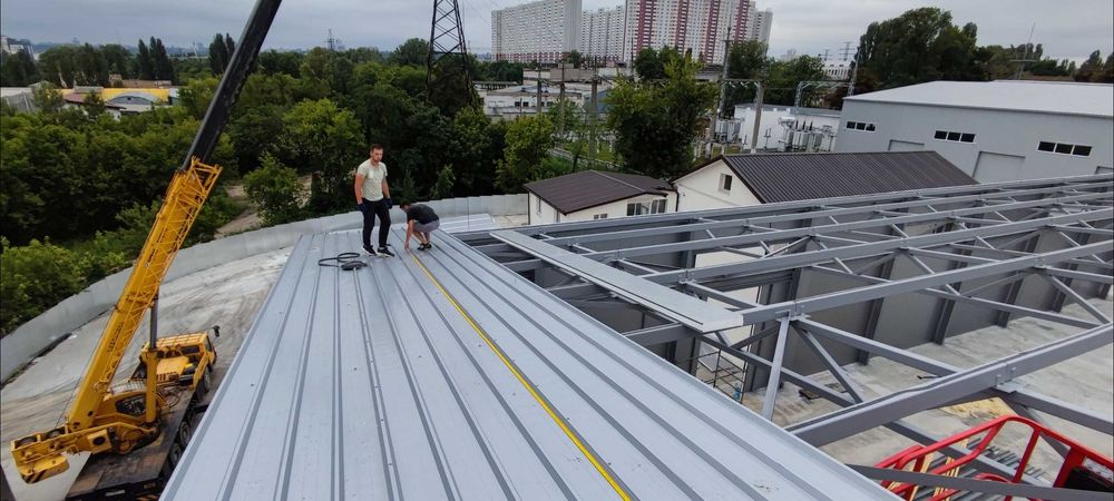 Сварка, изготовление и монтаж М\К и сэндвич-панелей, монтаж сендвич-па