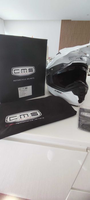 Capacete CMS XRDS branco