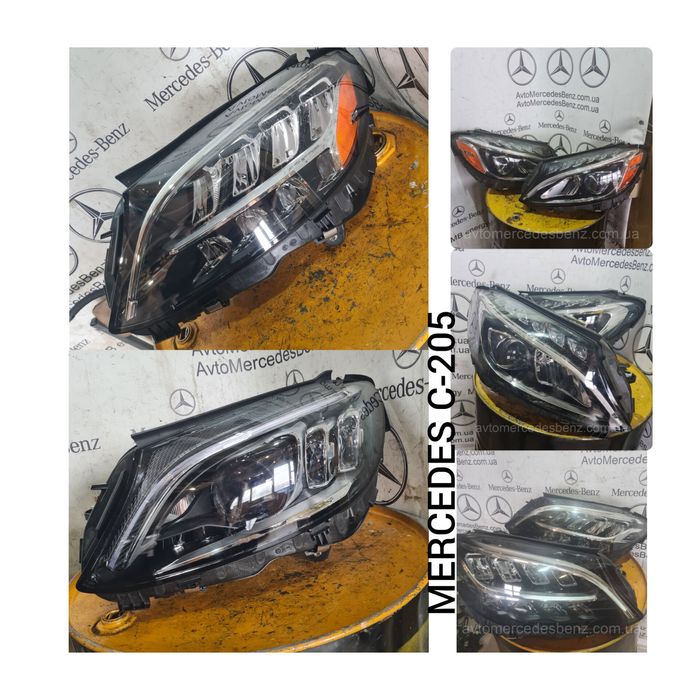 Фара Mercedes c-205. Оригінал