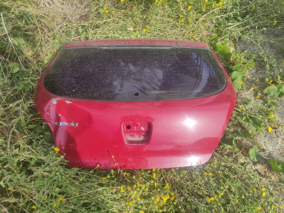 Kia Pro Ceed 2008 ляда кришка багажника або заднє скло, стікло багажни