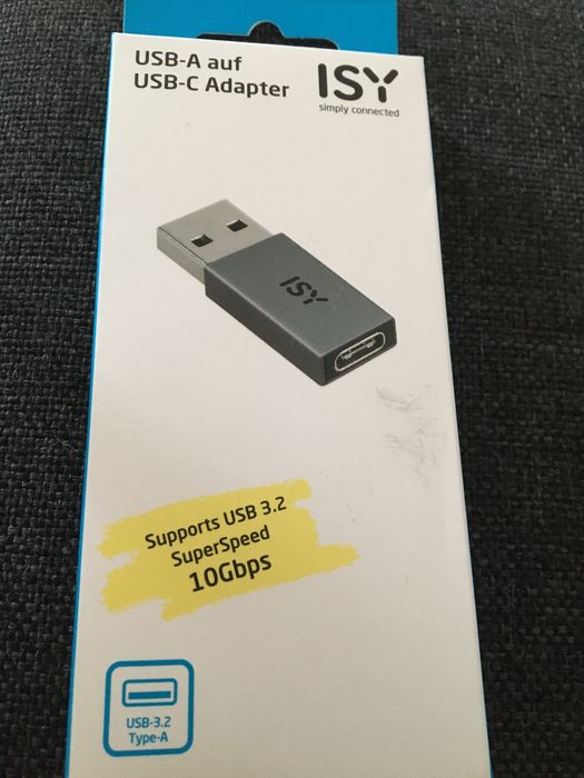 ISY przejsciowka adapter USB A do UsB C