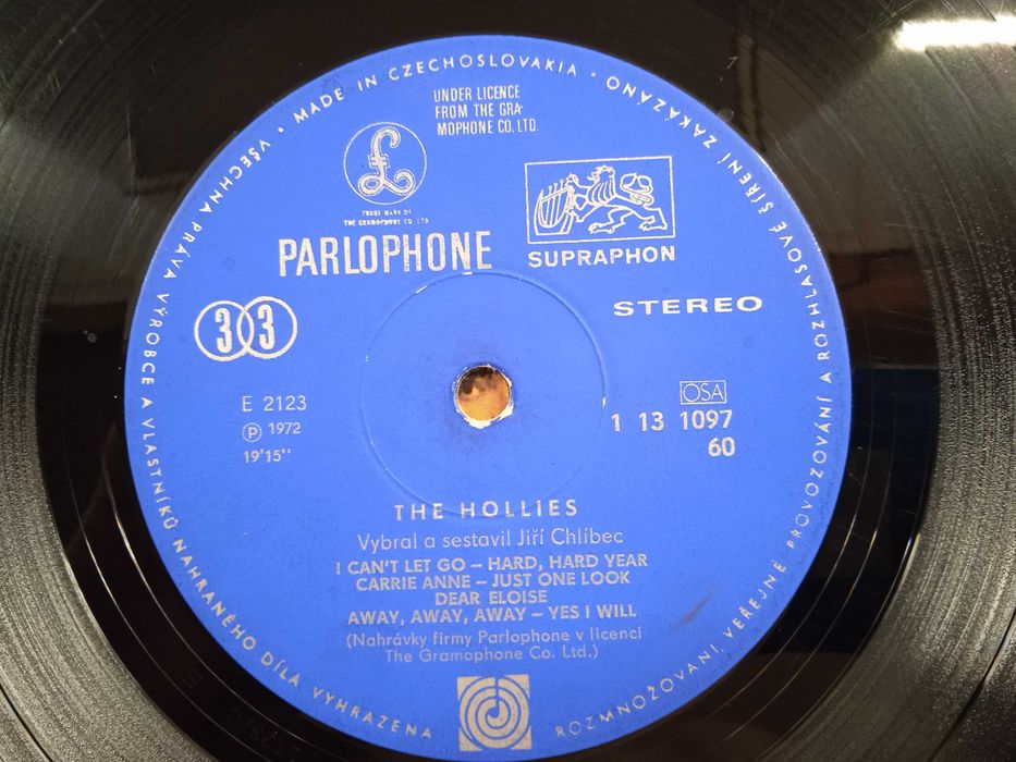 The Hollies - I Cant Let Go winyl