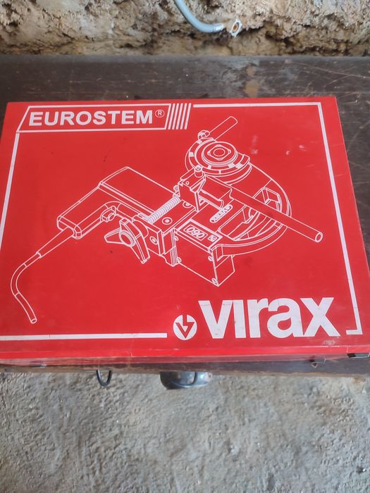 Máquina de curvar tubo elétrica virax