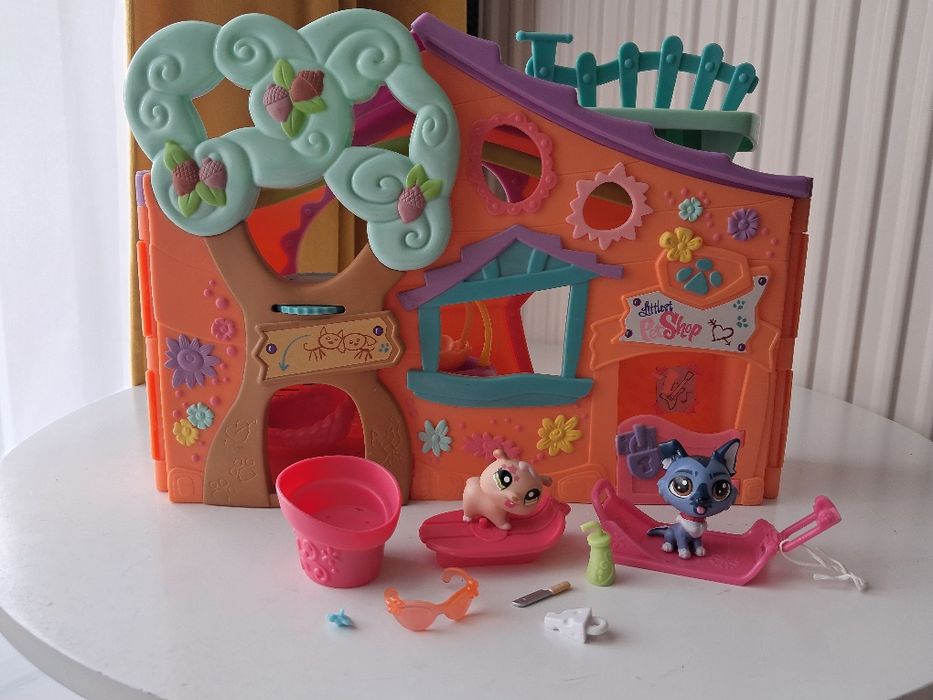 Domek Littlest pet shop lps zestaw