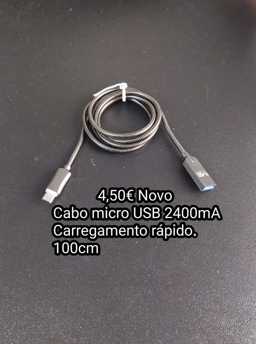 Cabos Micro USB como novos64354195809153124