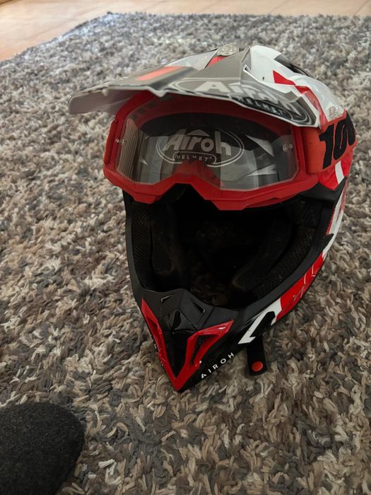 Capacete moto cross