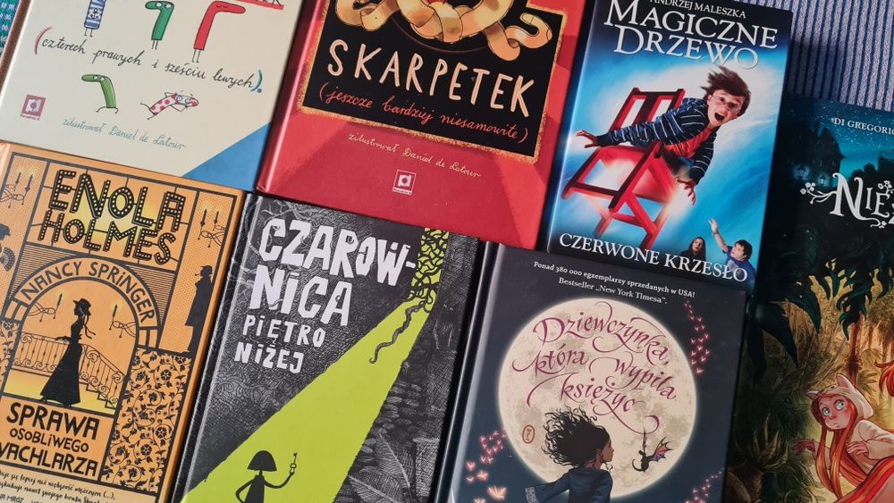 Zestaw książek Magiczne Przygody (8–12 lat) – 7 szt. – Magiczne Drzewo