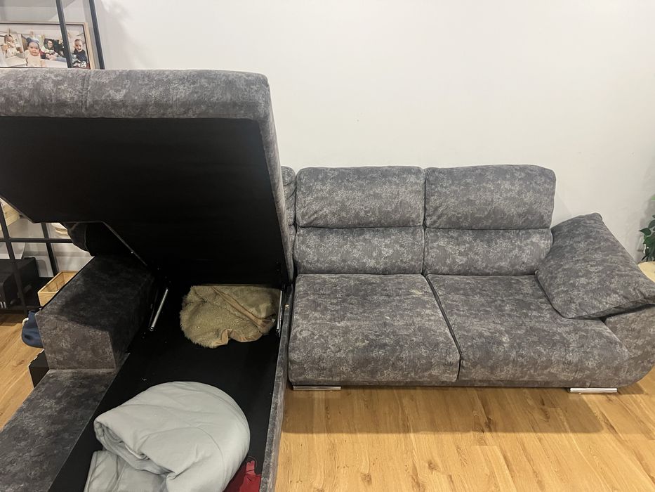 Sofa com chaiseloungue