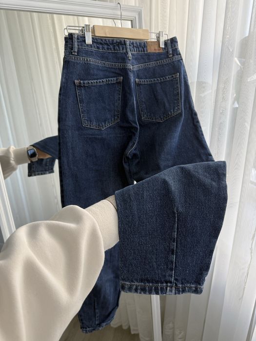 Джинси банани, синій колір, 36 розмір