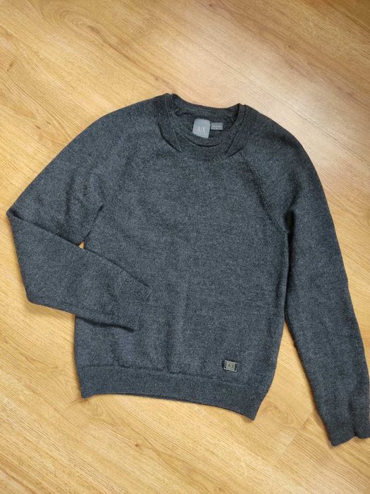 Вовняний светр від armani exchange розмір s